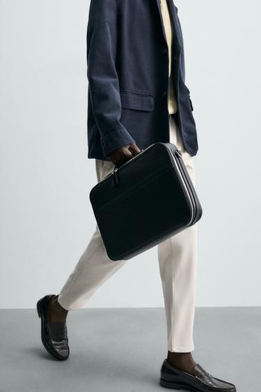 MALETÍN LISO - Negro de Zara - Imagen 0