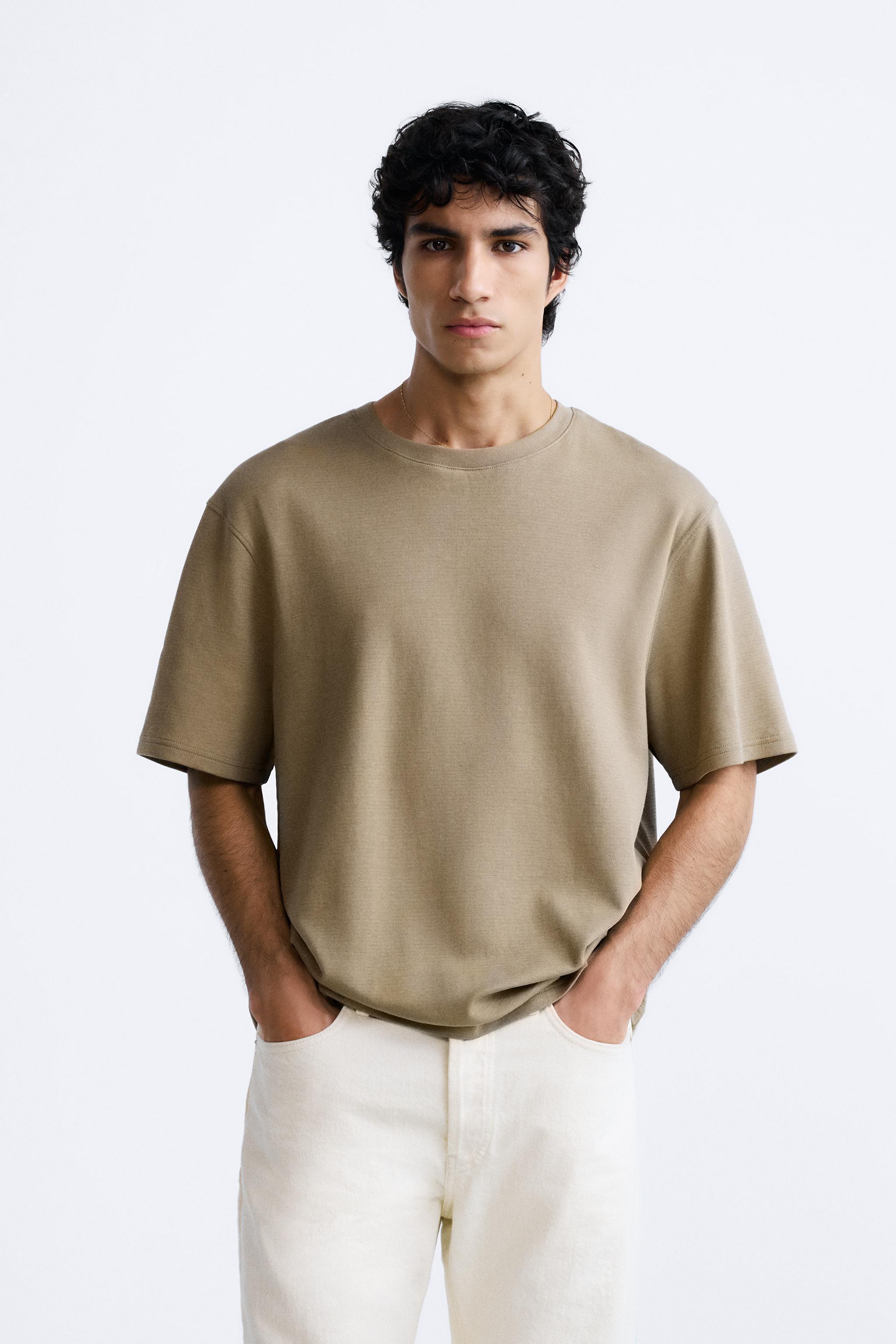 Camisetas basicas online zara