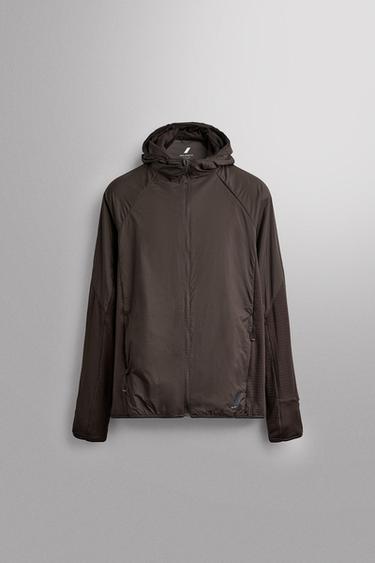 MID-LAYER TRAINING JACKET — Brown 1