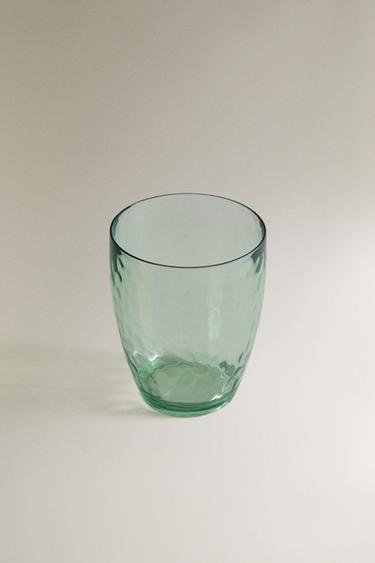 ΑΚΡΥΛΙΚΟ ΠΟΤΗΡΙ ΣΦΥΡΗΛΑΤΗΜΕΝΗΣ ΟΨΗΣ - Πράσινο του Zara