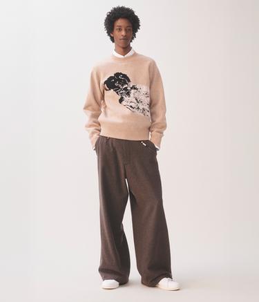 PULL ROSY LUCA GUADAGNINO - Camel moyen de Zara - Image 1