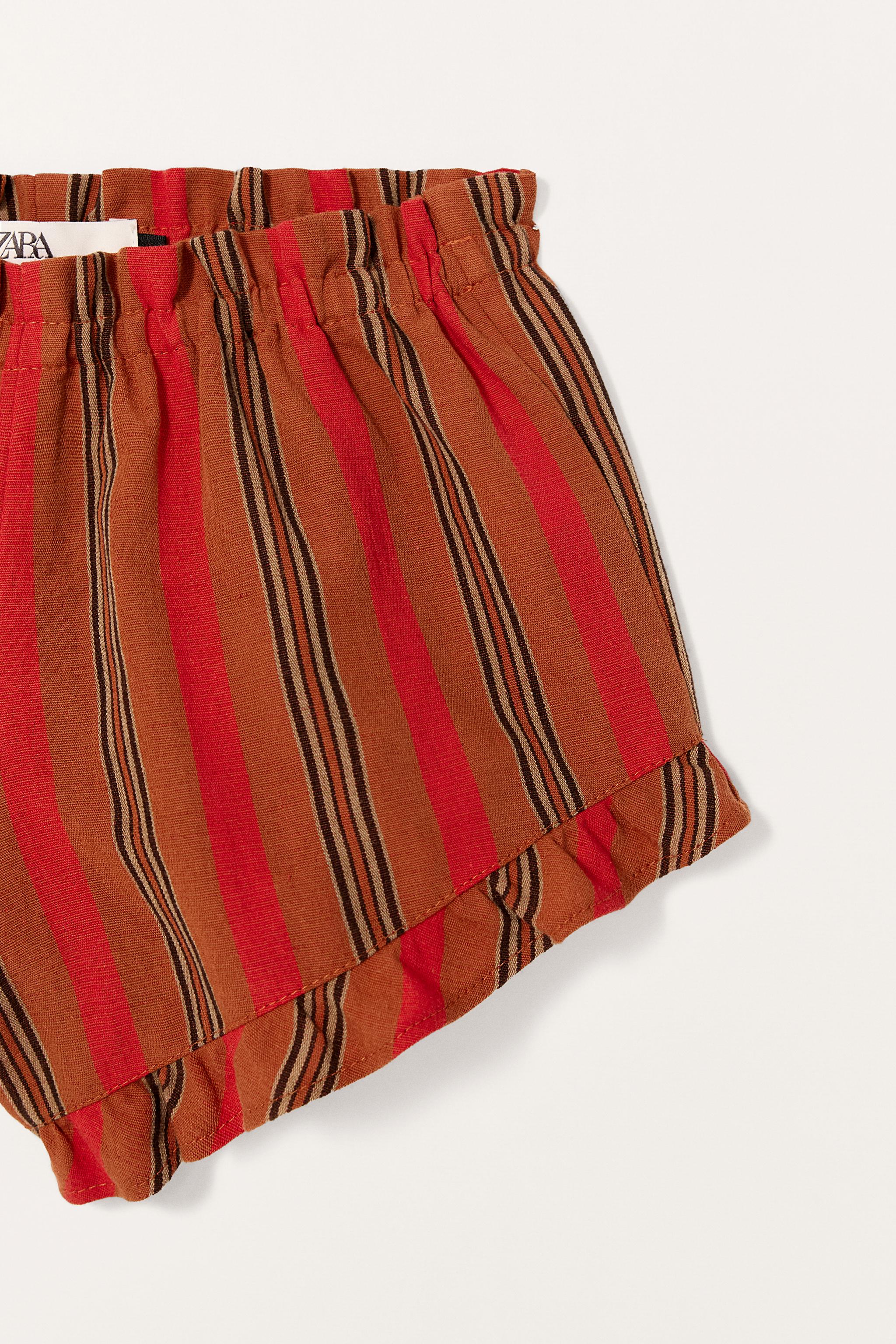 LCDC ♥ RUFFLE DETAIL BERMUDA SHORTS /追跡付 RUFFLE DETAIL BERMUDA SHORTS (BLACK)