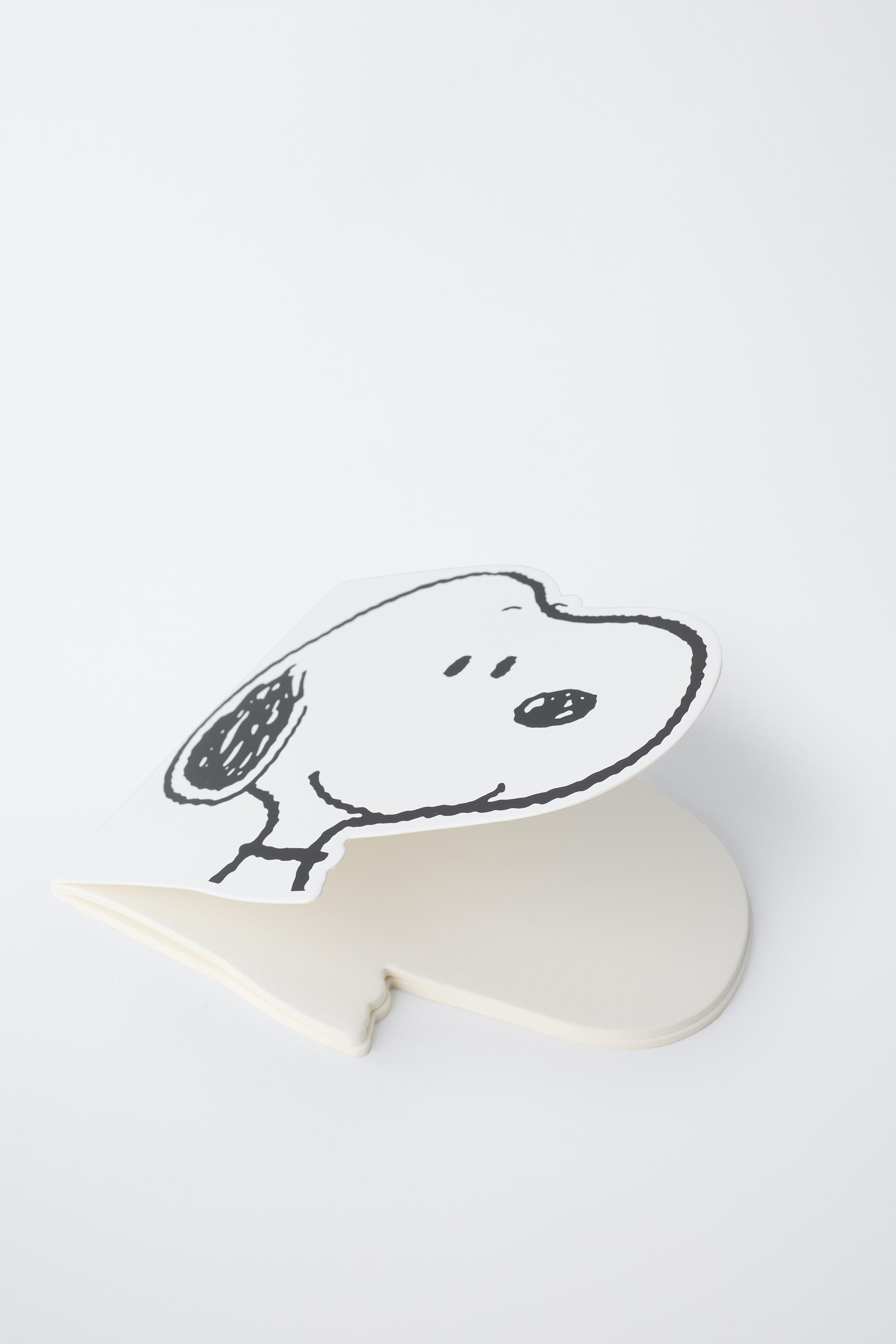 SNOOPY PEANUTS™ NOTEBOOK - White | ZARA United States