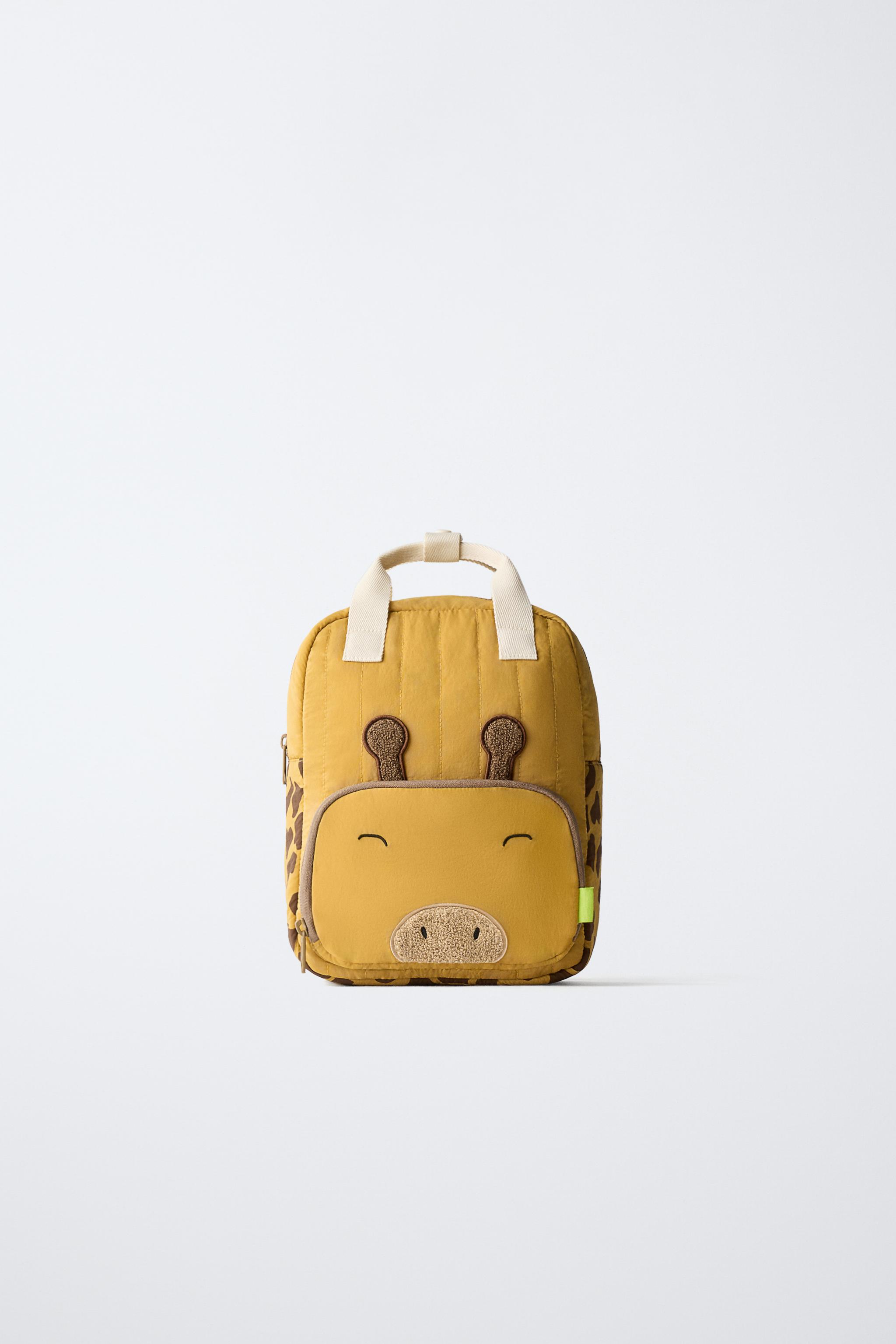 Zara Suisse Sac Jaune Moutarde Zara SAC À DOS GIRAFE Jaune ZARA