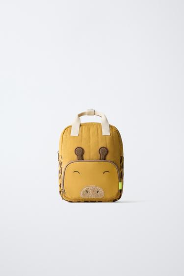 MOCHILA JIRAFA - Amarillo Mostaza de Zara