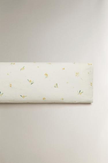TAIE D’OREILLER LIN ET COTON MIMOSAS - Blanc cassé de Zara - Image 4
