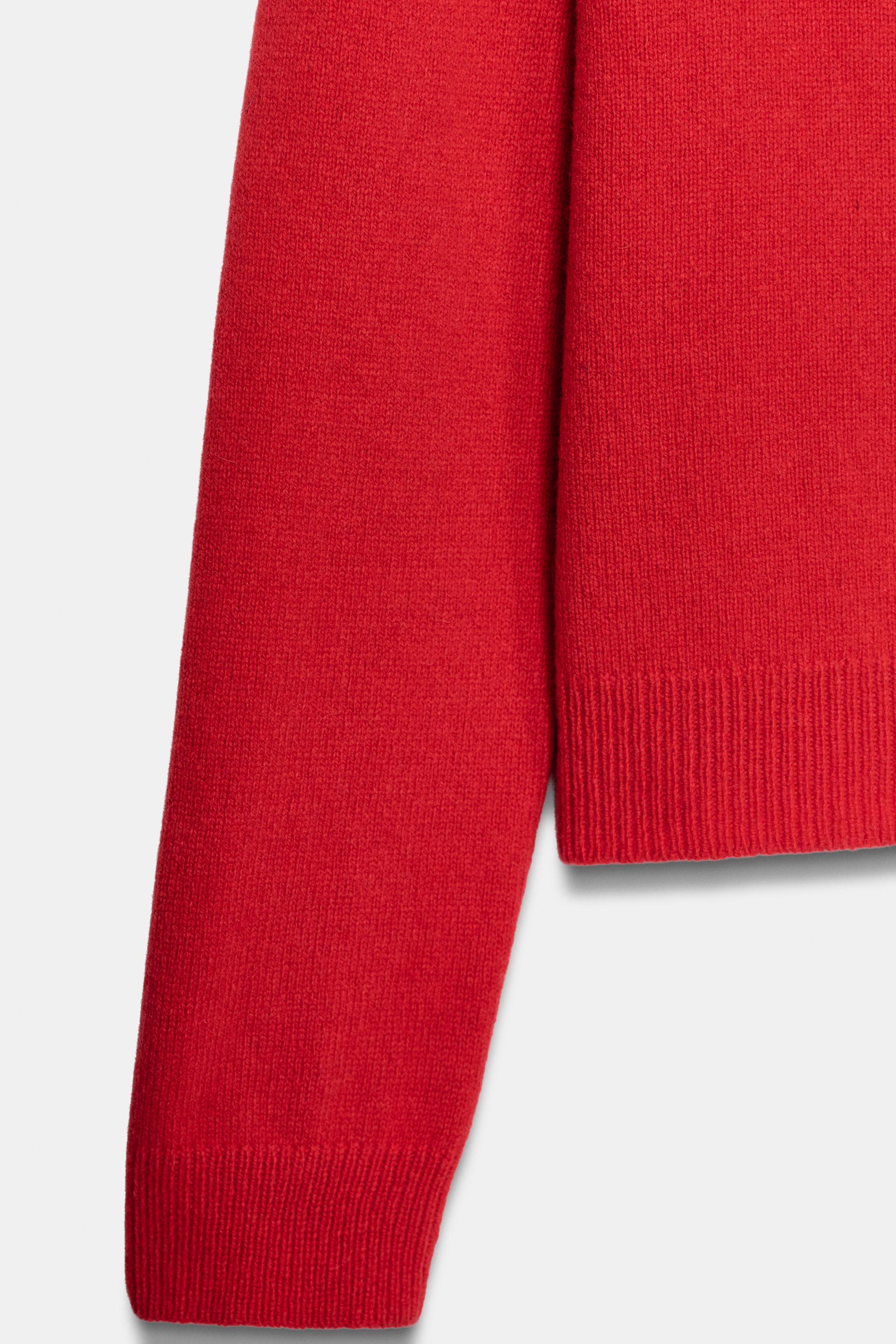 CASHMERE AND WOOL BUTTON-UP JACKET thumbnail 8