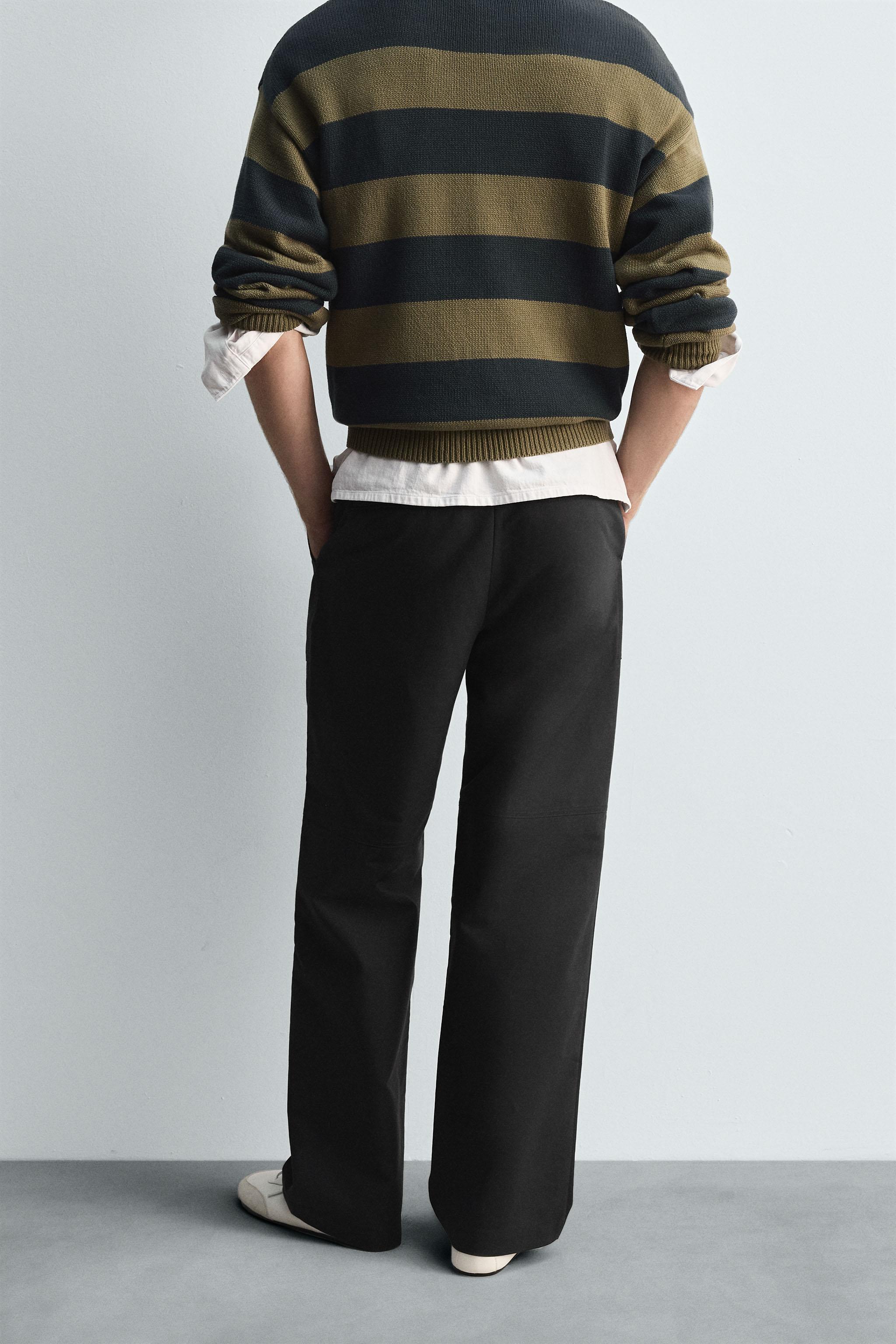 REGULAR FIT POCKET PANTS
