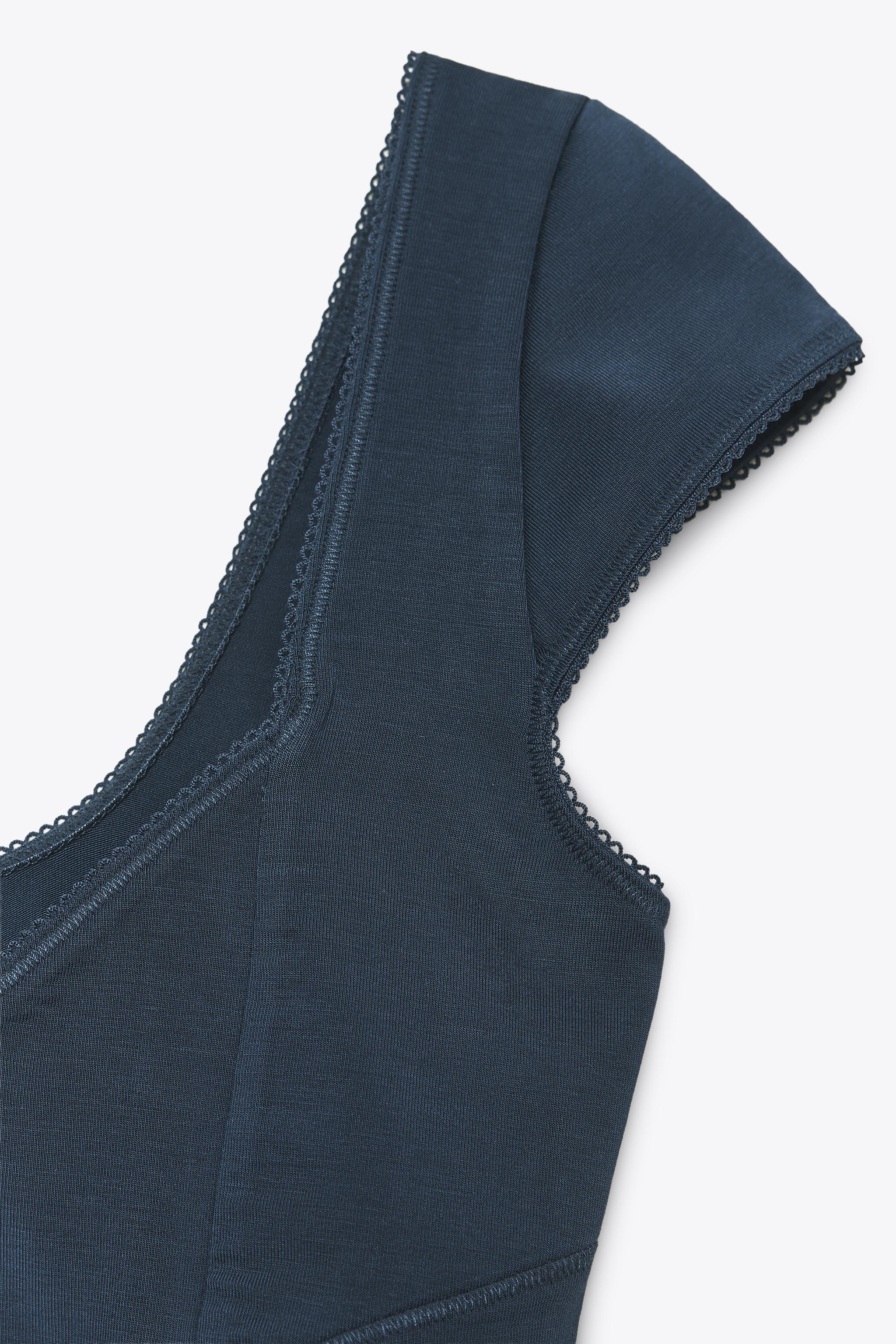 TOP LYOCELL DENTELLE