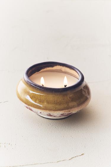 (200 G) CORFU DREAMS SCENTED CANDLE - Light blue by Zara