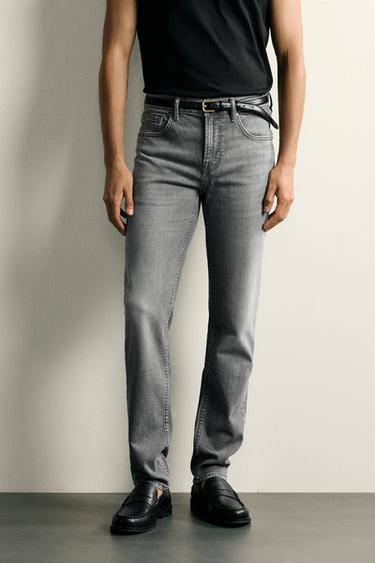 SLIM-FIT-JEANS - Hellgrau von Zara