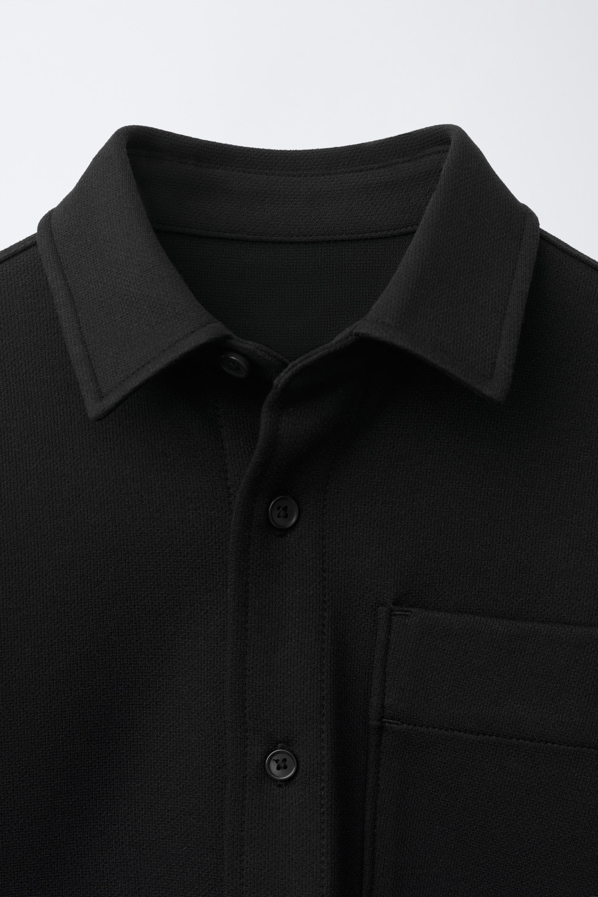 Детские рубашки Zara COMFORT POCKET OVERSHIRT — фото 3