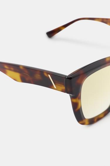 LUNETTES DE SOLEIL ŒIL-DE-CHAT - Marron de Zara - Image 3