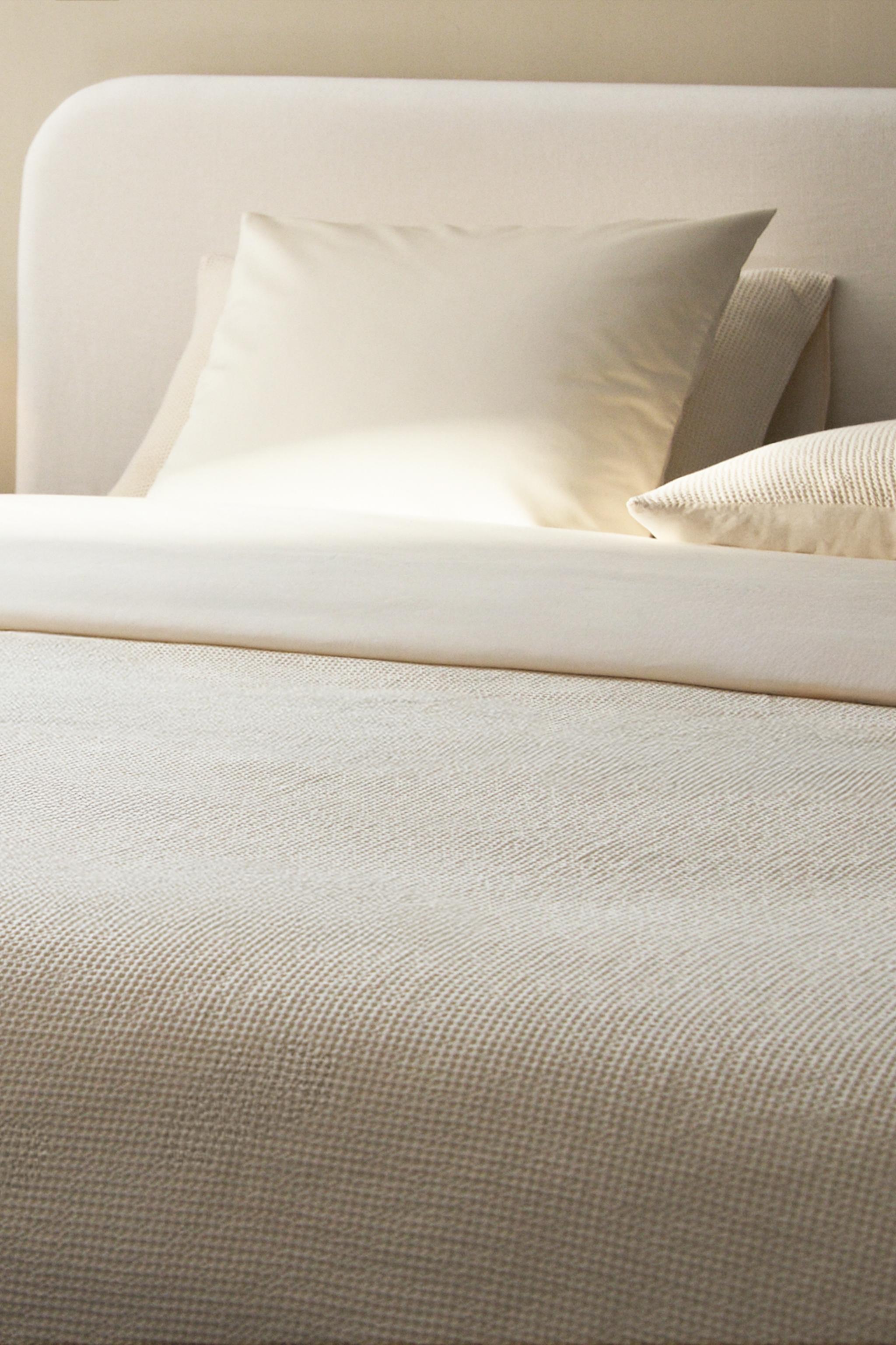 MINI WAFFLE COTTON DUVET COVER