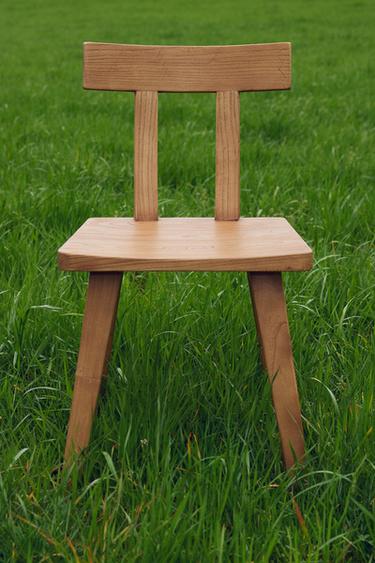 SEDIA LEGNO SCHIENALE - Beige chiaro di Zara