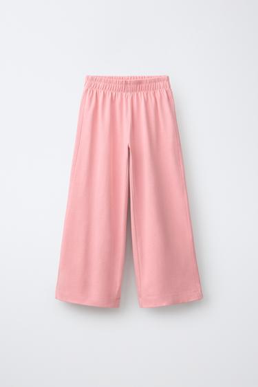 PANTALÓN WIDE LEG HEAVY WEIGHT - Rosa de Zara