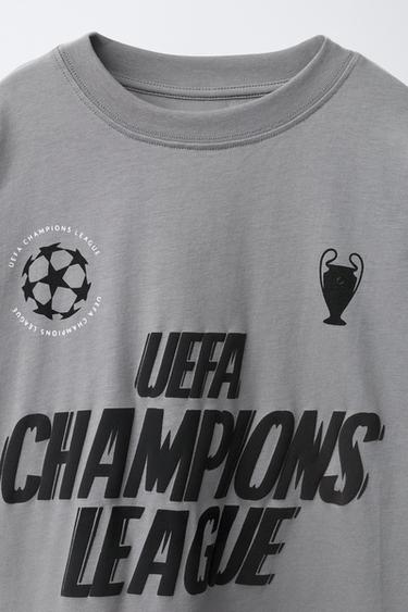 UEFA CHAMPIONS LEAGUE ® PRINTED T-SHIRT - Grey by Zara - Image 2