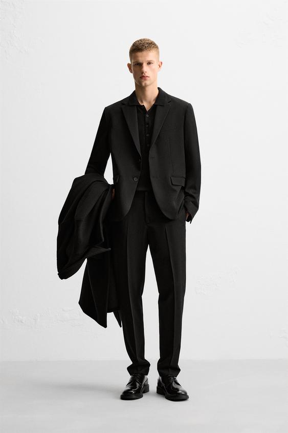 スーツ (ブラック・黒) | メンズ | 最新コレクション | ZARA 日本