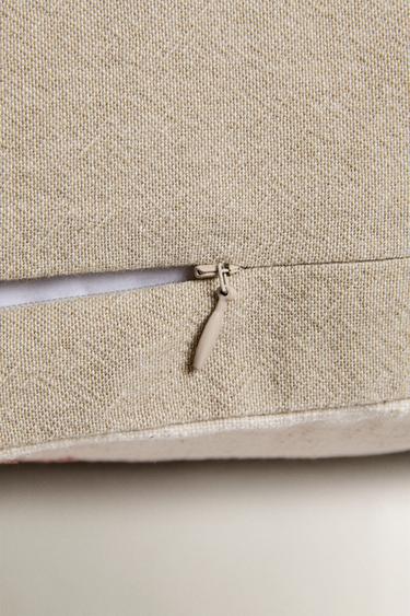 HOUSSE DE COUSSIN GRENADE - Beige clair de Zara - Image 3