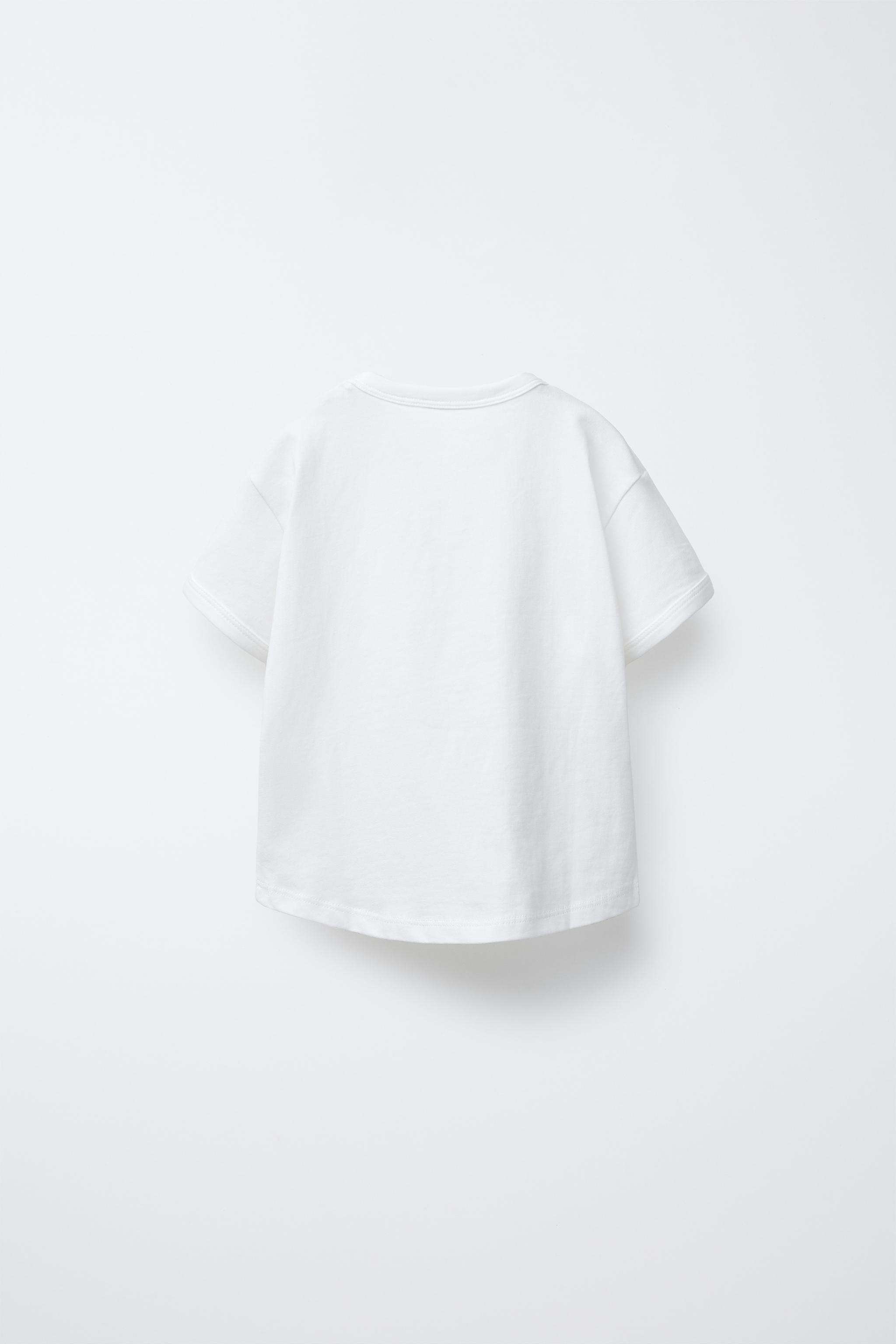 ZARA 白Tシャツ 無地Tシャツ - ホワイト | ZARA Japan / 日本
