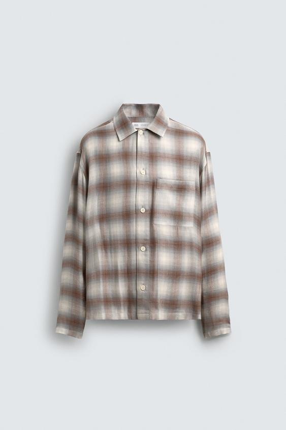 PLAID POCKET SHIRT