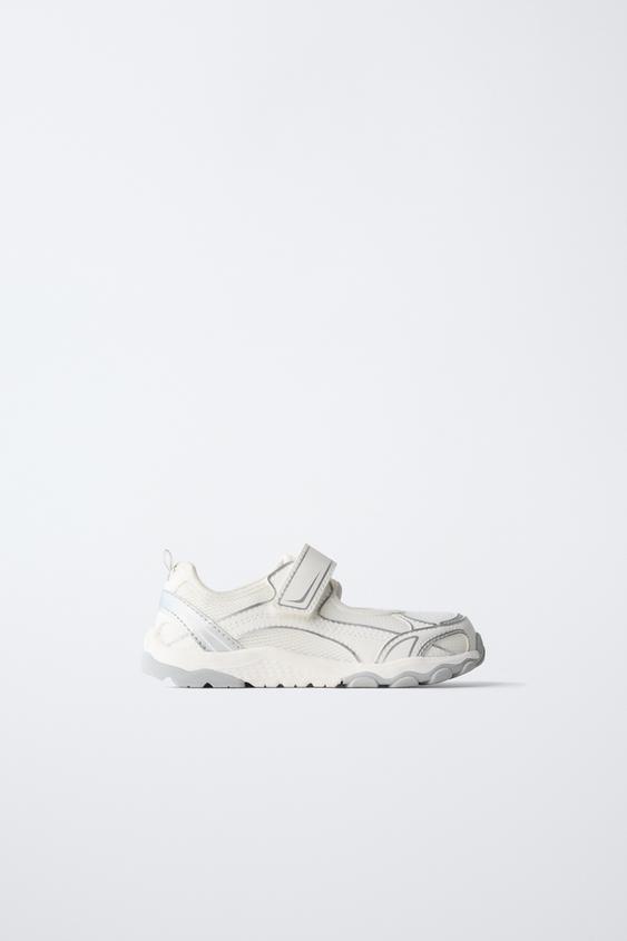 حذاء رياضي BAREFOOT - أبيض الخاص بـ Zara - صورة 0