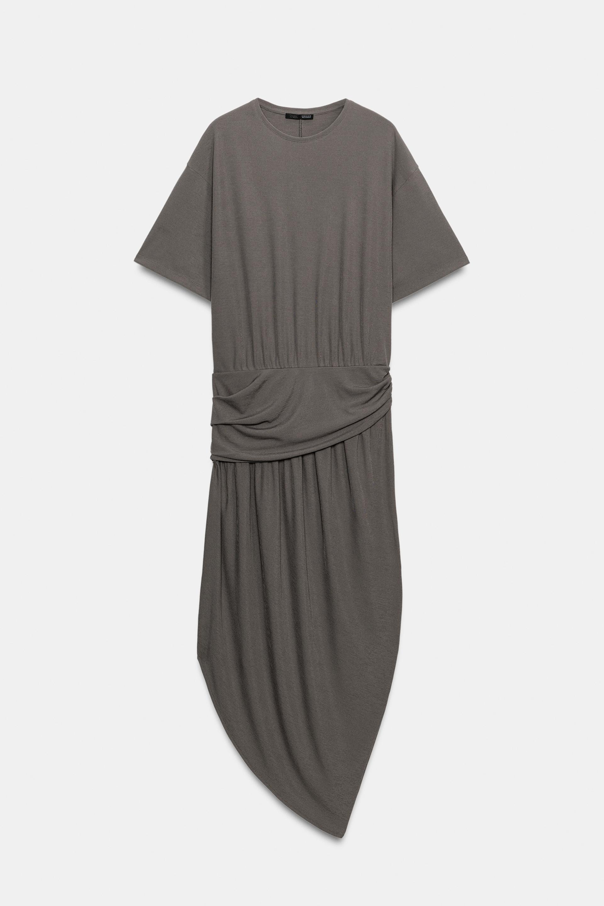 DRAPED DRESS thumbnail 6