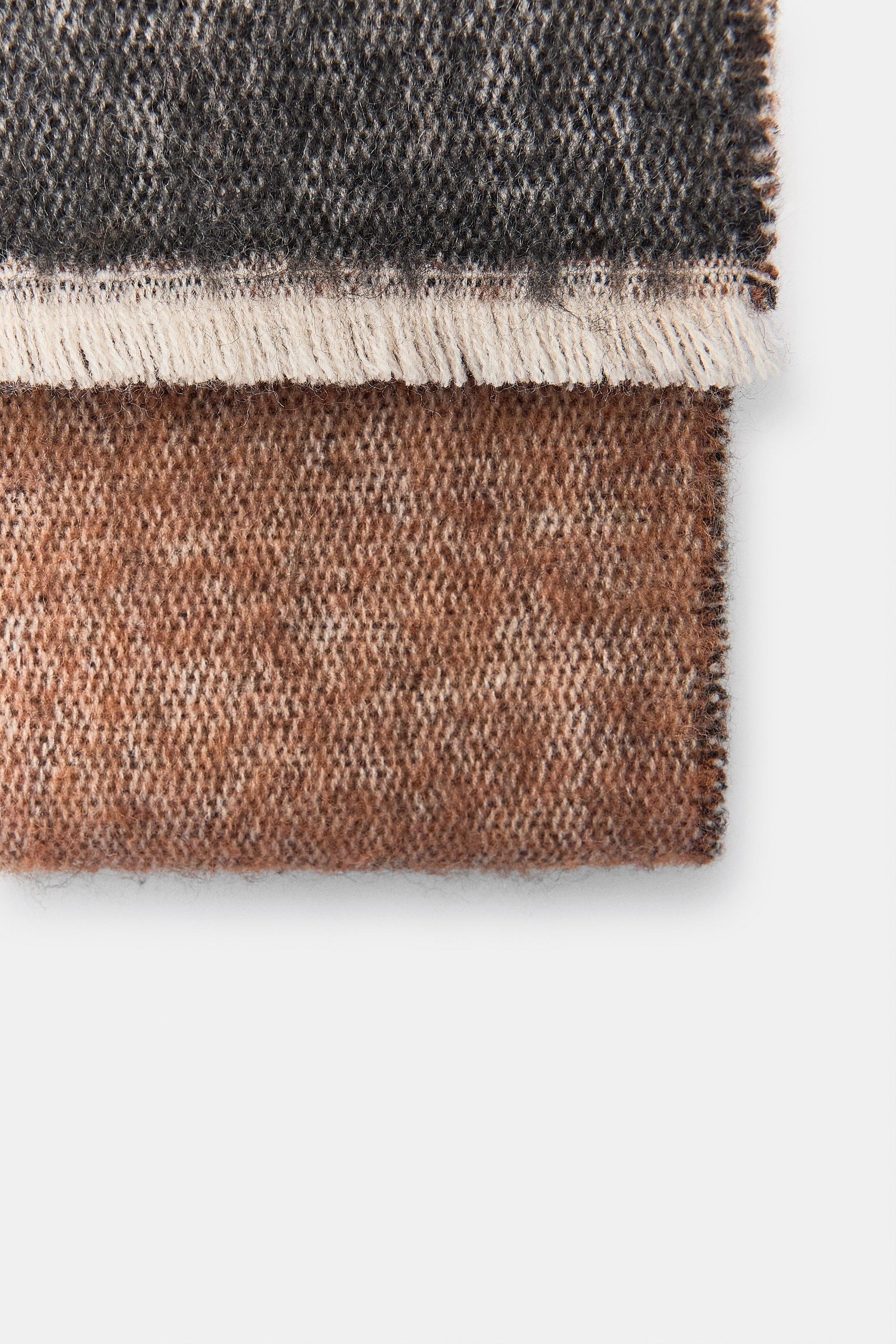 JACQUARD SCARF - camel | ZARA South Africa
