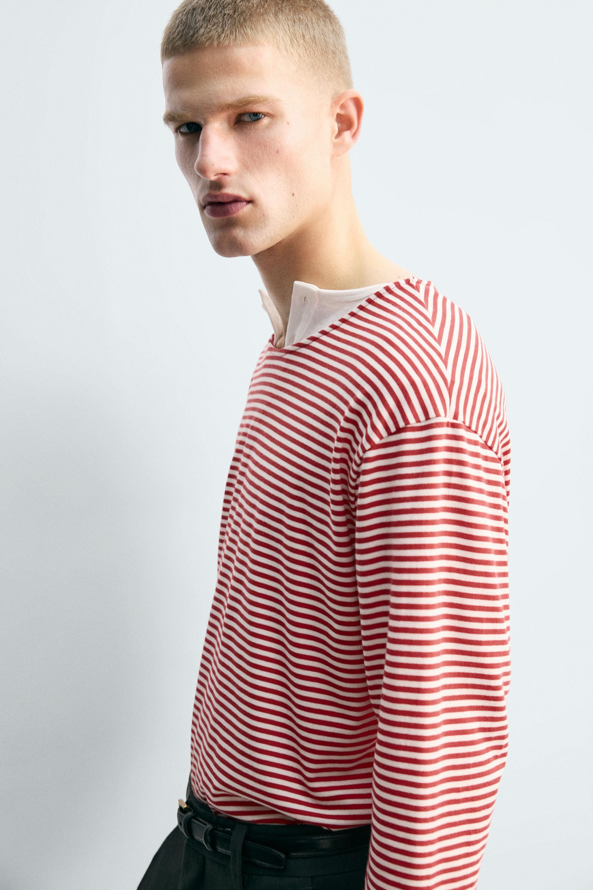 LIMITED EDITION JACQUARD STRIPED T-SHIRT
