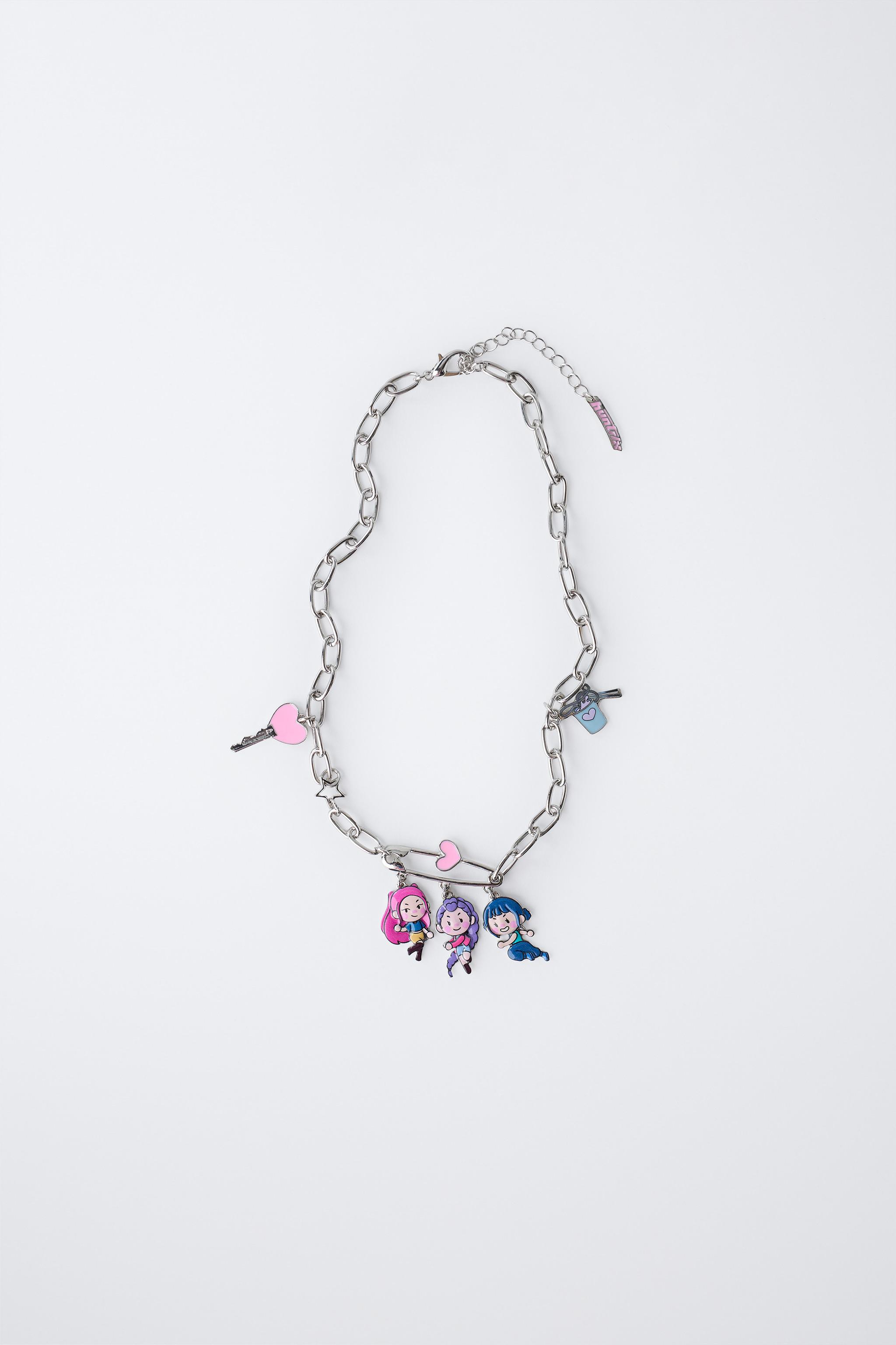 KPOP DEMON HUNTERS™ NETFLIX © NECKLACE - Silver | ZARA United States