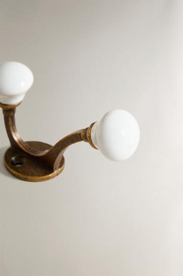 PATÈRE EN CÉRAMIQUE - Blanc de Zara - Image 1