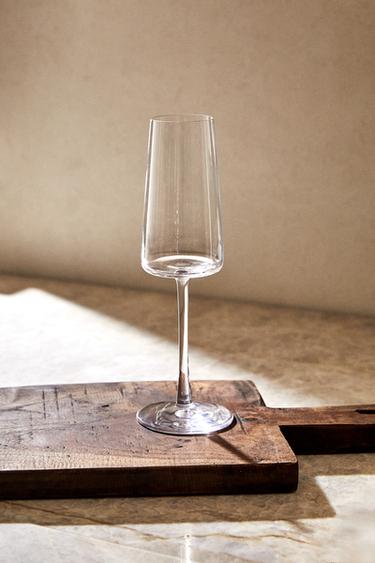 CONICAL CRYSTALLINE FLUTE GLASS -  by Zara - Image 6