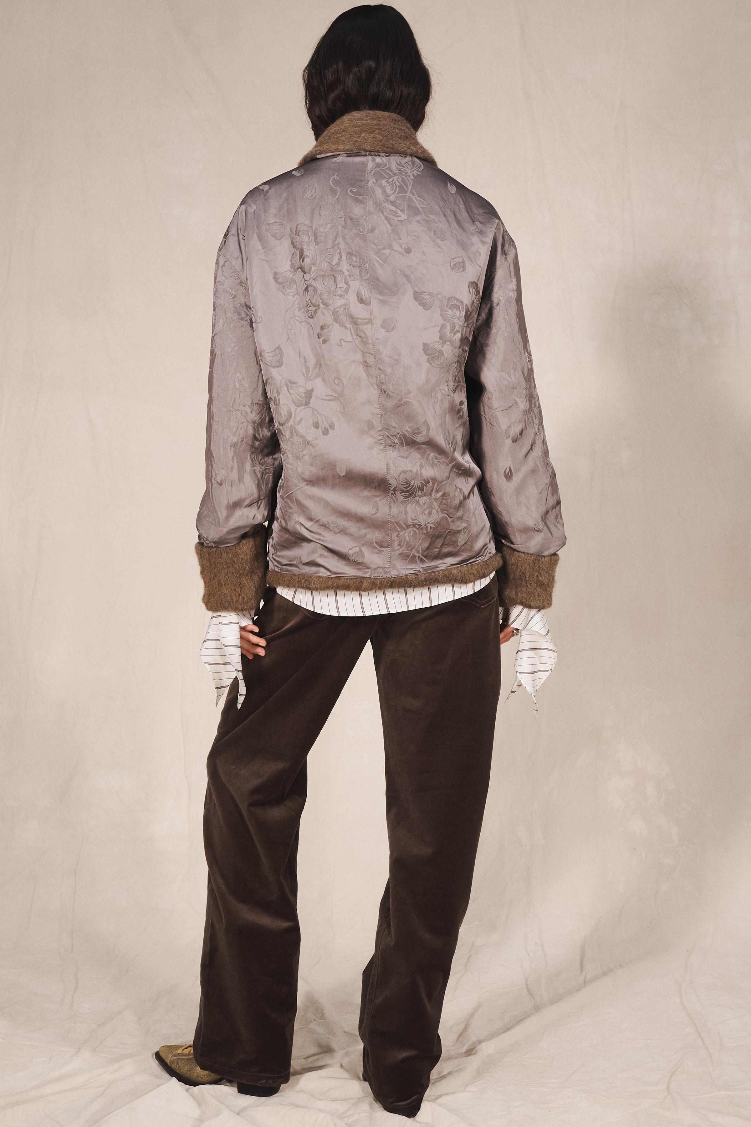 MANTEAU JACQUARD RÉVERSIBLE ÉCHARPE ÉDITION LIMITÉE