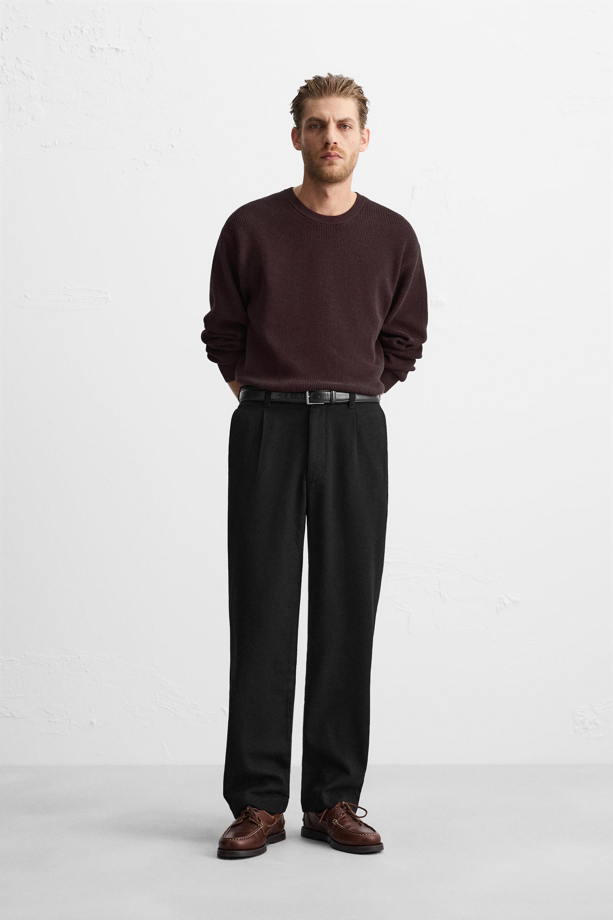 Zara sweater pants sales