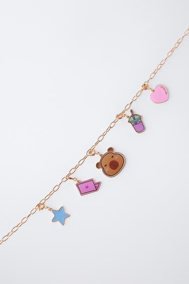 COLLIER MULTIPENDENTIFS INTERCHANGEABLES - Doré de Zara - Image 2