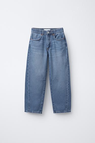 JEANS BAGGY - Azul de Zara