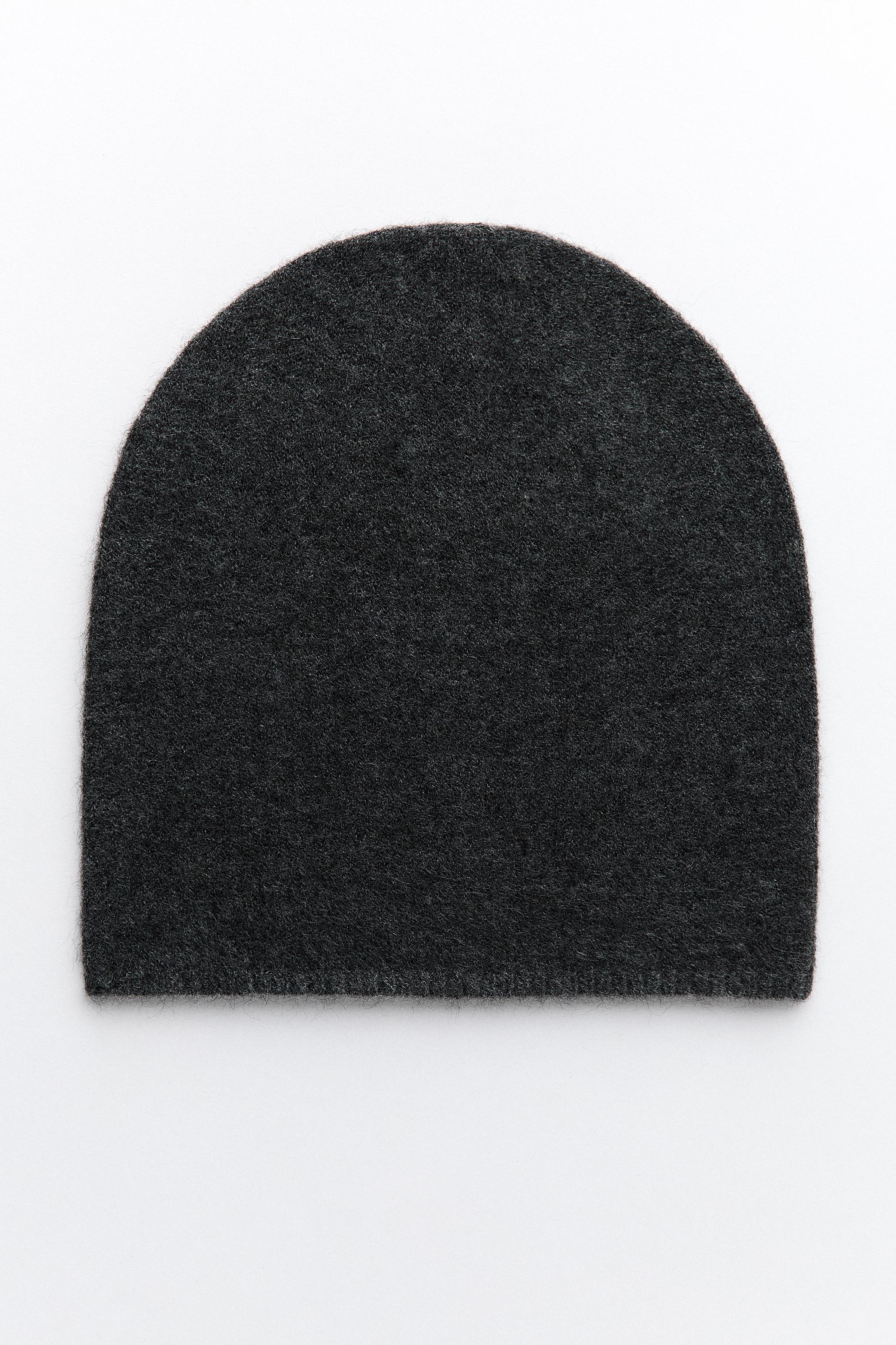 FINE KNIT BEANIE - taupe brown | ZARA Canada