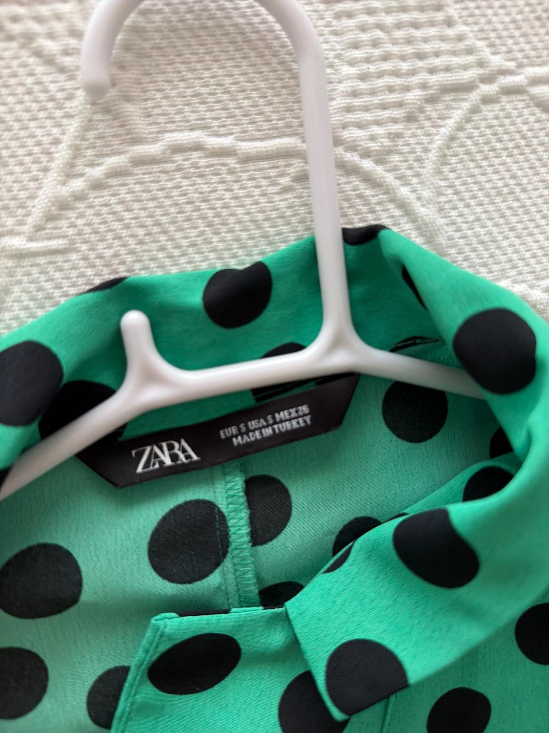 POLKA DOT BLOUSE WITH BOW DETAIL - Image 2