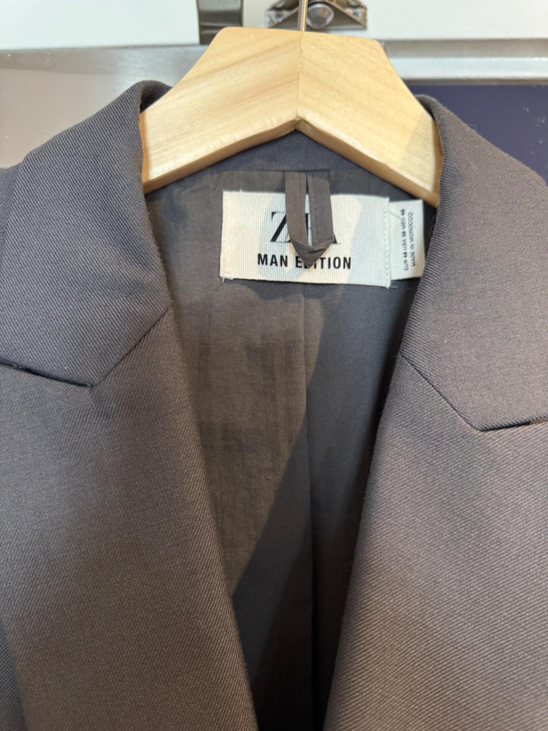 FELT TEXTURE SUIT BLAZER - Image 4
