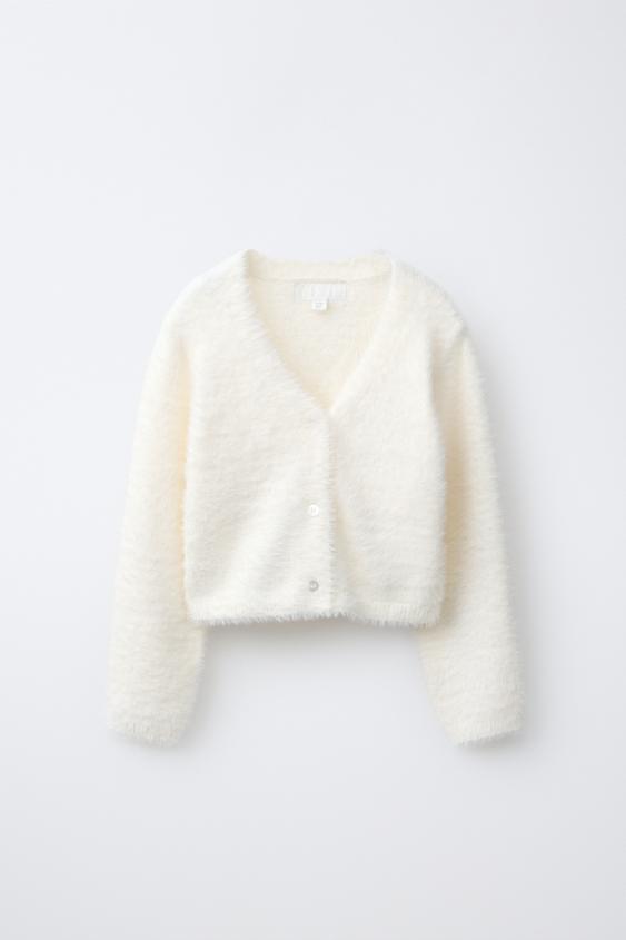 CHAQUETA EFECTO PELO - Beige claro de Zara - Imagen 0