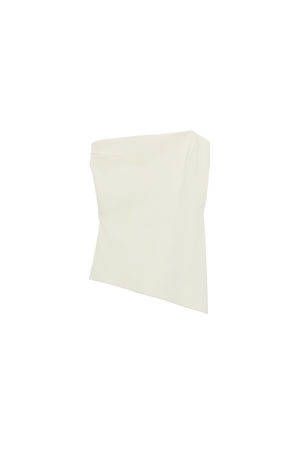 ASYMMETRIC KNIT TOP - image 3
