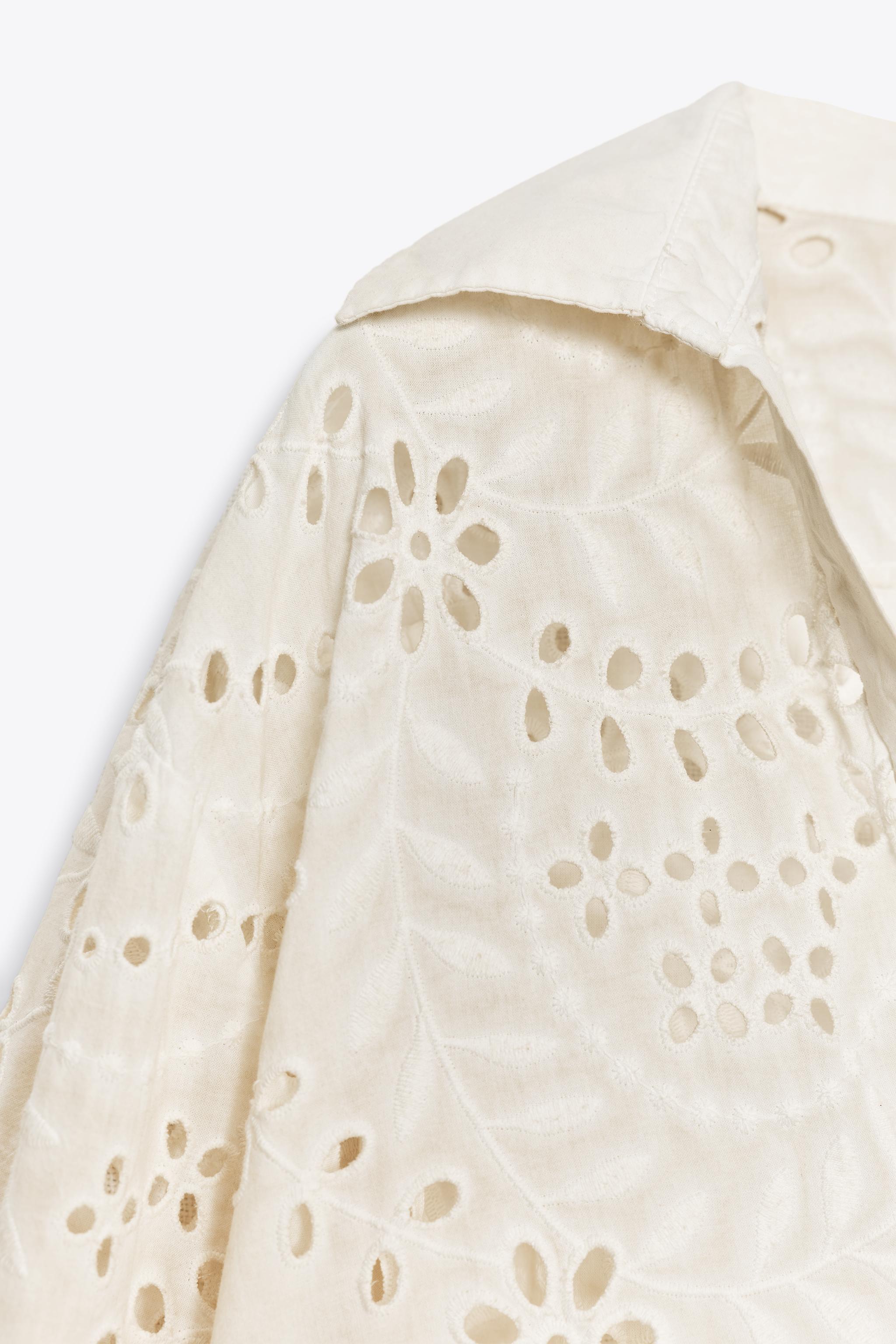 CHEMISE BRODERIES AJOURÉES ZW COLLECTION