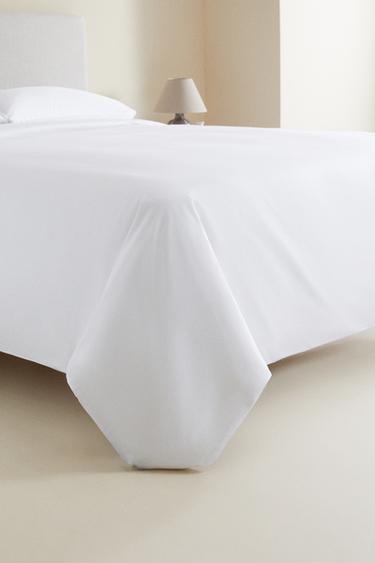DRAP-HOUSSE PERCALE DE COTON | 30 CM DE HAUT (200 FILS) - Blanc de Zara - Image 6