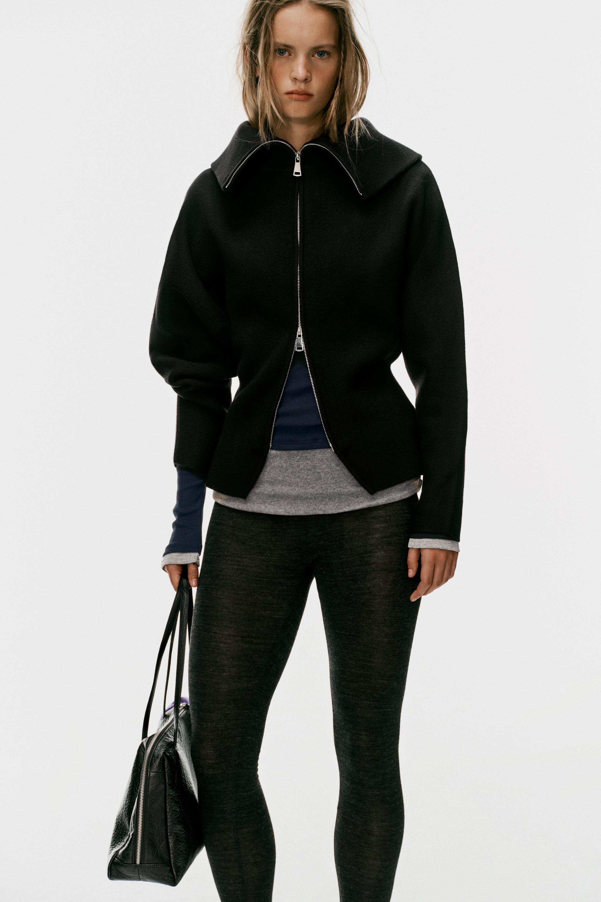 High-Neck Cardigan by Zara