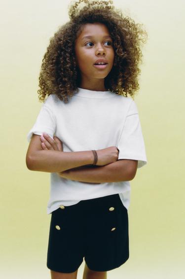 Zara SAILOR SHORTS - Navy blue
