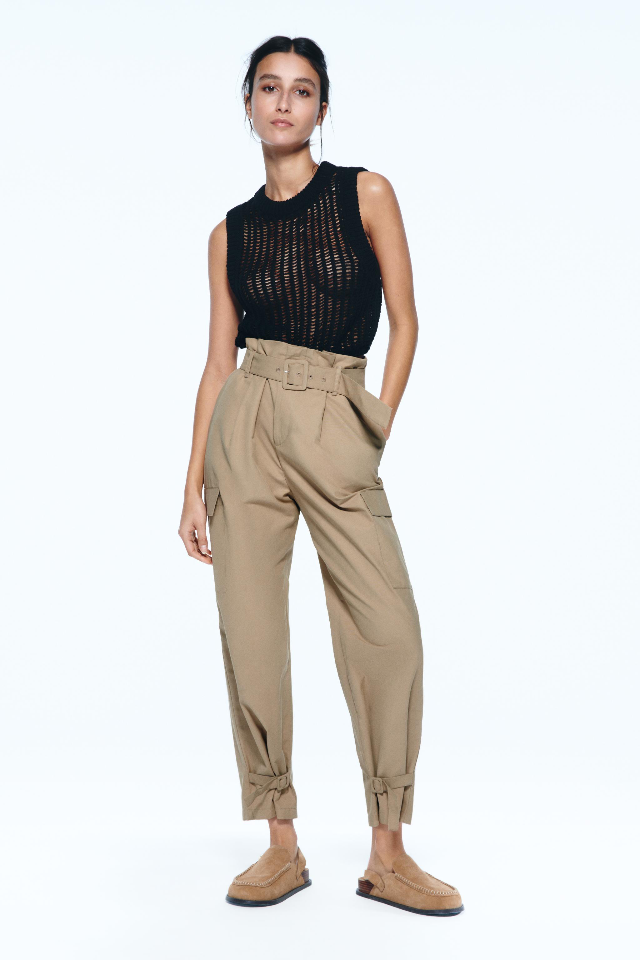 Pantalon militar online zara