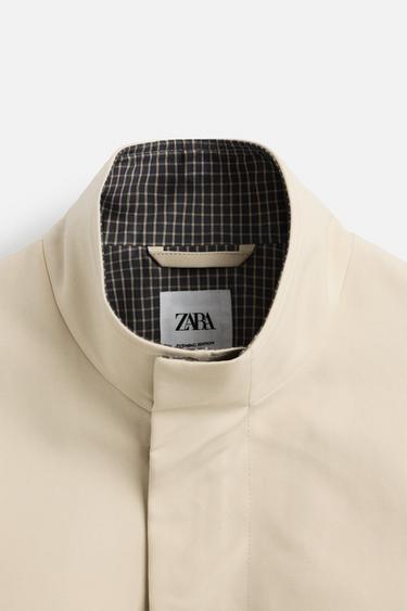 LIMITED EDITION CONTRAST BOMBER JACKET - Sand by Zara - Image 9