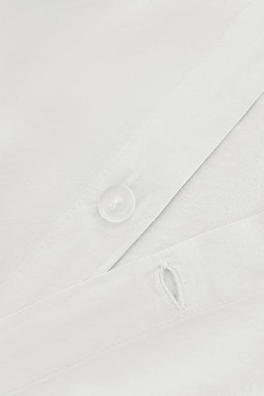 HOUSSE DE COUETTE GAUFRÉE - Blanc de Zara - Image 3