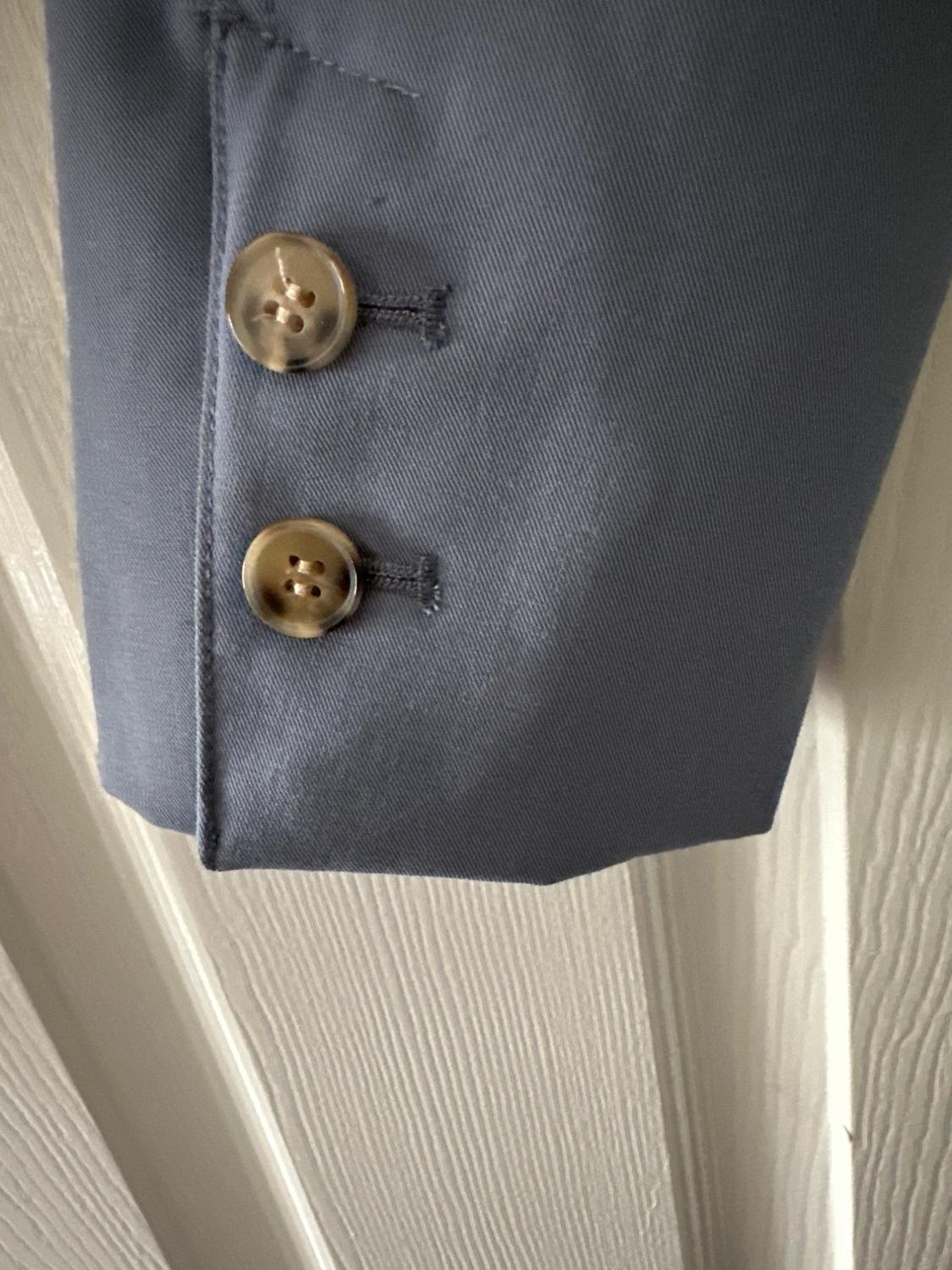 CROPPED BLAZER WITH TOPSTITCHING - Image 3