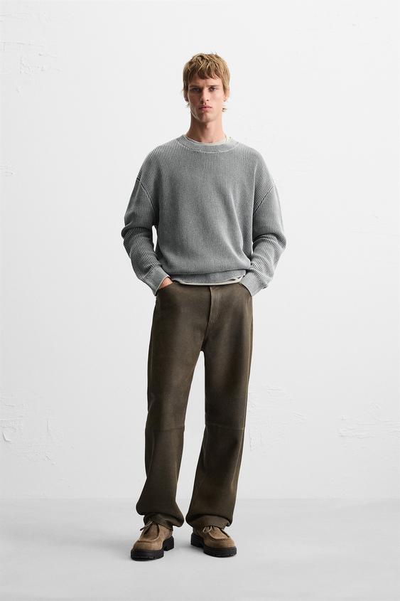 Zararita Drop Shoulder Casual Sweater